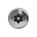 TR FASTENINGS 4.2 X 13 M4STDX Z100 PAN DIN7504 Security Screw, Steel, Pan Head Pin Torx, 13 mm, 4.2mm