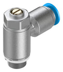 FESTO GRLA-1/8-QS-6-D 1-WAY FLOW CTRL VALVE, QS-6-G1/8, 10BAR