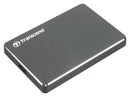TRANSCEND TS2TSJ25C3N Portable Hard Drive, 2TB, External, USB 3.1, 2.5"