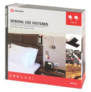 VELCRO VEL-PS20004 Tape, Hook and Loop, Hook and Loop, Roll, Black, Professional Series, 50 mm x 25 m