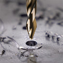 RUKO 259095E Twist Drill Bit, 9.5mm Drill Hole, 81mm Effective Length, 125mm OAL