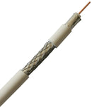 MULTICOMP PRO RG6-WHITE MP011886 Coaxial Cable, RG6, 75 ohm, 328 ft, 100 m