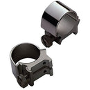 Weaver Detachable Top Mount Rings (1", X-High, Gloss Black)