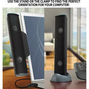 GOgroove SonaVERSE USB Laptop Speaker (Black)