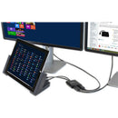 StarTech Mini DisplayPort Male to Dual DisplayPort Female MST Hub (USB Powered)