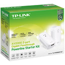 TP-Link AV2000 2-Port Gigabit Passthrough Powerline Starter Kit