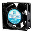 ORION FANS OA938AP-22-1TB AC Axial Fan, 230V, Square, 92 mm, 38 mm, Ball Bearing, 50 CFM