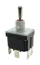MULTICOMP PRO MP1HAD1T1B1M1N1S-5 Toggle Switch, Sealed, On-None-On, DPDT, Non Illuminated, MP Toggle Switches DPDT, Panel Mount