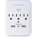 CyberPower Pro 3-Outlet/Dual USB Surge Protector