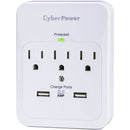 CyberPower Pro 3-Outlet/Dual USB Surge Protector