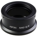 KIPON Lens Mount Adapter for M42-Mount Lens to Sony E-Mount Camera