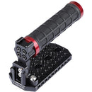 CAMVATE Rubber Handle Grip with Top Cheese Plate & Cold Shoe Mount for URSA Mini