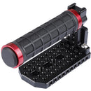 CAMVATE Rubber Handle Grip with Top Cheese Plate & Cold Shoe Mount for URSA Mini