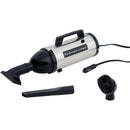 METROVAC Hi-Performance Hand Vac:12V Power Unit with Pik-All Nozzle,Dust Brush,Crevice Tool/2 Disposable Bags