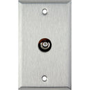TecNec 1-Gang Wall Plate with RCA Female Connector (Anodized Black)