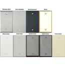 TecNec 1-Gang Wall Plate with Canare 12G-SDI BNC Female Connector (White Lexan)