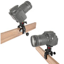 CAMVATE 360° Ball Head with Quick Release Plate & Mounting Clamp