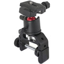 CAMVATE 360° Ball Head with Quick Release Plate & Mounting Clamp