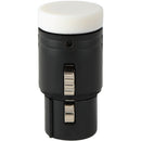 Cable Techniques Low-Profile Right-Angle XLR 3-Pin Female Connector (Standard Outlet, A-Shell, White Cap)