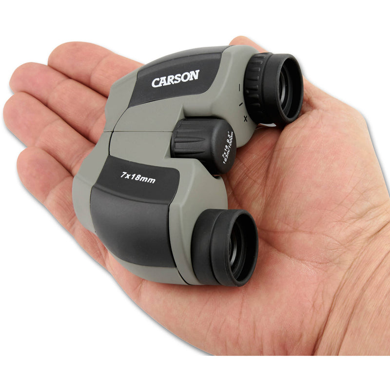 Carson 7x18 MiniScout Binoculars (Clamshell Packaging)