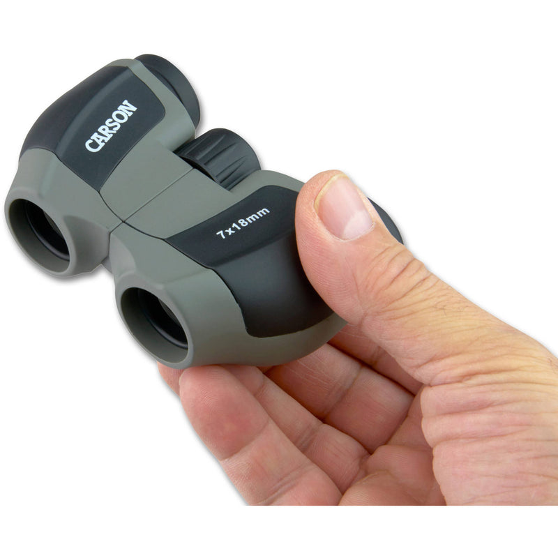 Carson 7x18 MiniScout Binoculars (Clamshell Packaging)