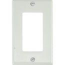 FSR SS-DPLT1-WHT Decora Wall Plate (1-Gang, White)