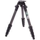 3 Legged Thing Jay Carbon Fiber Travel Tripod Legs with Quick Leveling Base (Matte Black)