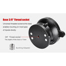 Sunwayfoto LB-90R Leveling Base with Panoramic Platform and External Bubble Level (Black)