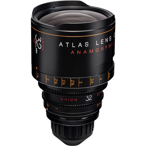 Atlas Lens Orion 32mm T2 2x Anamorphic Prime Lens (PL Mount, Feet)