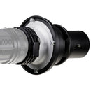 FotodioX Universal Gobo Image Projection Attachment for Ellinchrom Bayonet Lights w/ Built-In Gobo Holder & Aperture Iris