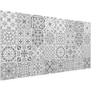 Vicoustic Wall/Ceiling Flat Panel VMT with Tiles. Pattern 3 (46.85 x 23.43 x 0.787", 8-Pack)