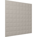 Vicoustic VicWallpaper VMT Square 8 (Light Gray, 23.43 x 23.43 x 0.39", 8-Pack)