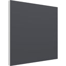 Vicoustic Flat Panel VMT Wall and Ceiling Acoustic Tile (Gray, 23.42 x 23.42 x 1.57", 8-Pack)