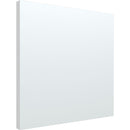 Vicoustic Flat Panel VMT Wall and Ceiling Acoustic Tile (White, 23.42 x 23.42 x 1.57")