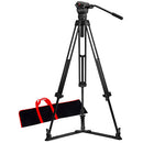 Acebil T705G Tripod with Ground Spreader, CH0 Head & Carry Case Kit