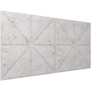 Vicoustic VicWallpaper VMT Triangles (Concrete 1, 46.85 x 23.43 x 0.39", 8-Pack)