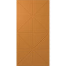 Vicoustic VicWallpaper VMT Triangles (Pumpkin Orange, 46.85 x 23.43 x 0.39", 8-Pack)