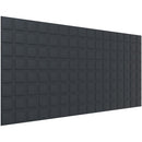 Vicoustic VicWallpaper VMT Square 8 (Black, 46.85 x 23.43 x 0.39", 8-Pack)