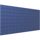 Vicoustic VicWallpaper VMT Square 8 (Blue, 46.85 x 23.43 x 0.39", 8-Pack)