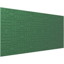 Vicoustic VicWallpaper VMT Symmetric (Musk Green, 46.85 x 23.43 x 0.39", 8-Pack)