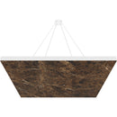 Vicoustic ViCloud VMT Flat (Square, Natural Stones, Emperador Dark, 4 Pieces)