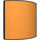 Vicoustic Cinema Round Ultra VMT (Pumpkin Orange, Matte Black, 2-Pack)
