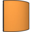 Vicoustic Cinema Round Ultra VMT (Pumpkin Orange, Dark Wenge, 2-Pack)