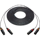 Sescom 2-Channel XLR Male to XLR Female Audio Snake Cable (15')