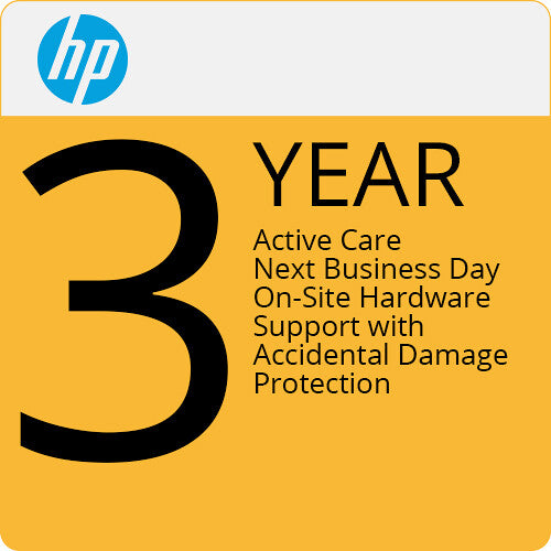 HP 3-Year Active Care Next-Business-Day On-Site Support with ADP for Mobile Workstations