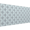 Vicoustic Flat Panel VMT Wall and Ceiling Acoustic Tile 3D (Pattern 1, 46.9 x 23.4 x 0.78", 4-Pack)