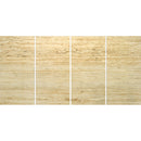 Vicoustic Flat Panel VMT Wall and Ceiling Acoustic Tile Natural Stones (Travertino Classico, 23.4 x 23.4 x 0.78", 4-Pack)