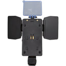 SWIT S-2070 On-Camera Light with Sony NP-F970/770 Battery Plate