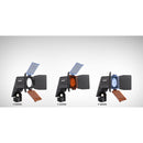 SWIT S-2070 On-Camera Light with Sony NP-F970/770 Battery Plate