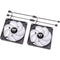 Thermaltake CT120 PC Cooling Fan with ARGB (Black, 2-Pack)